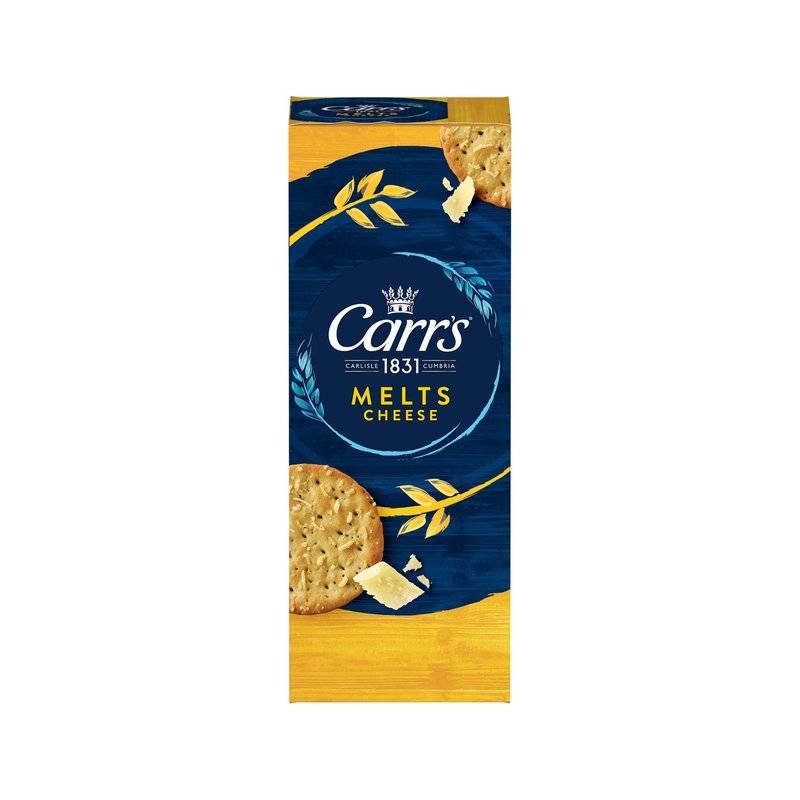 CARR'S SAVOURY BISCUITS ORIGINAL CHEESE MELTS 150G