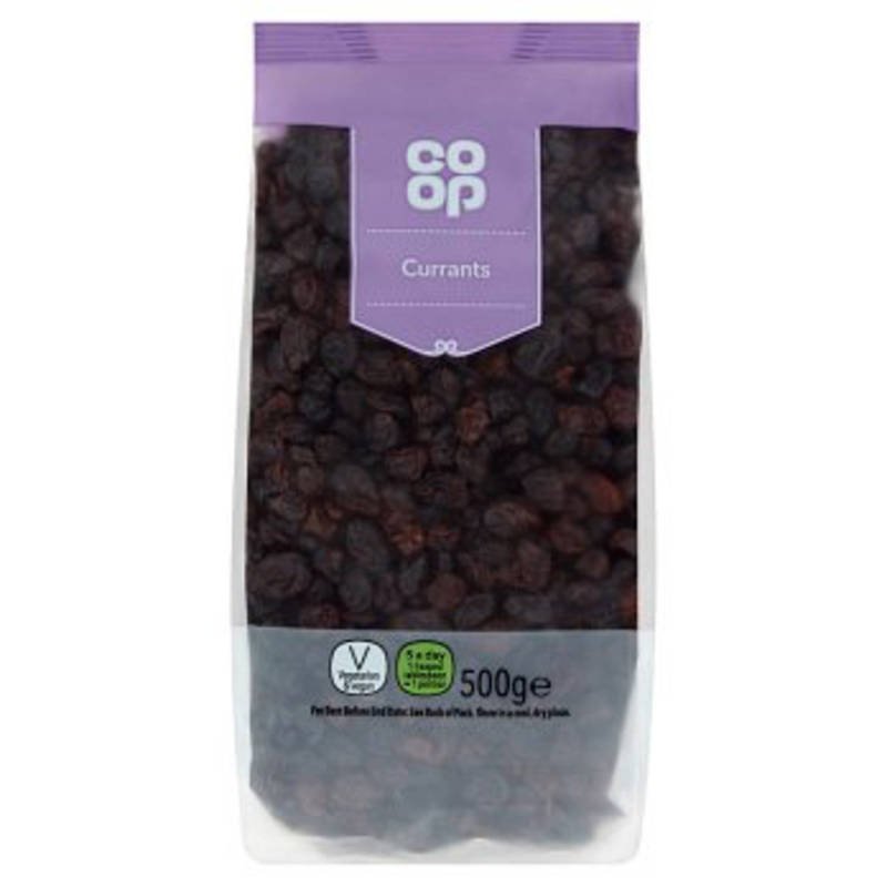 READY WASHED CURRANTS 500G