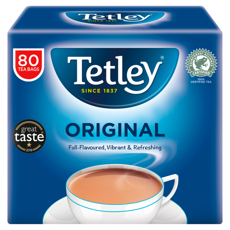 TETLEY TEA BAGS 80'S