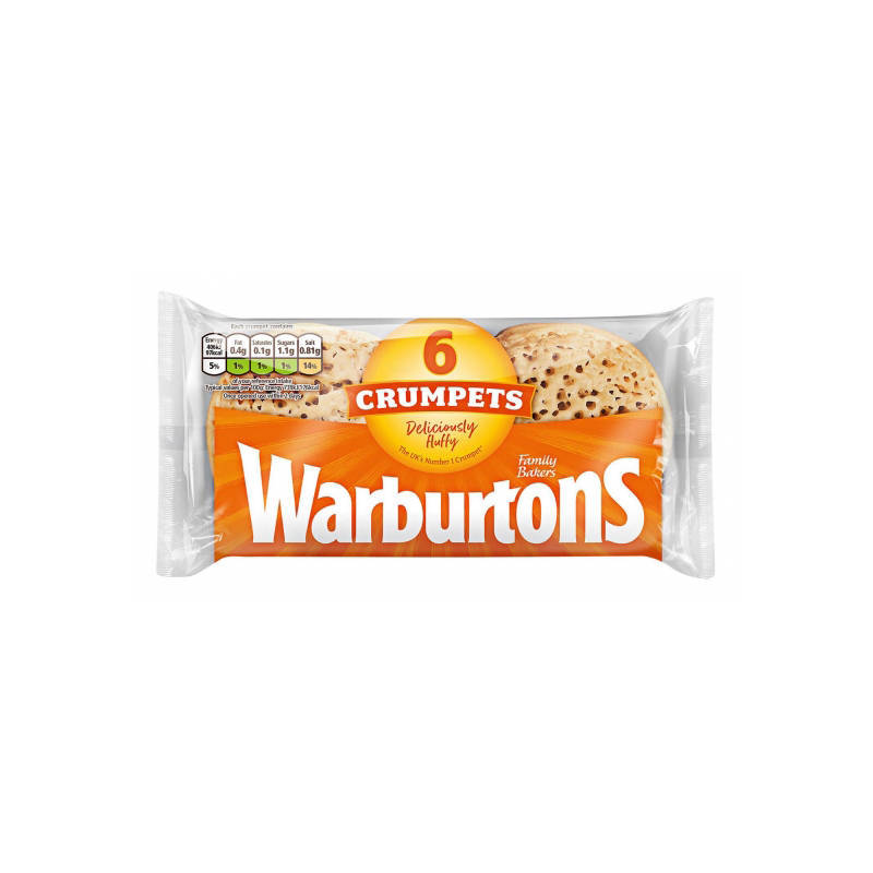 WARBURTON CRUMPETS (6)
