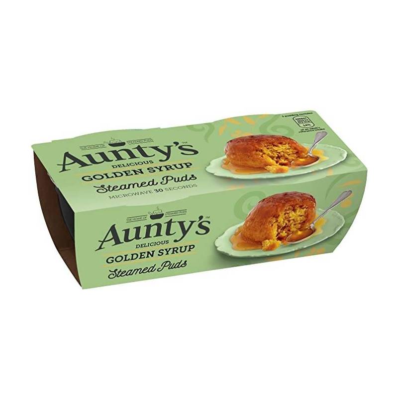 AUNTYS GOLDEN SYRUP PUDDING (2 X 100G)