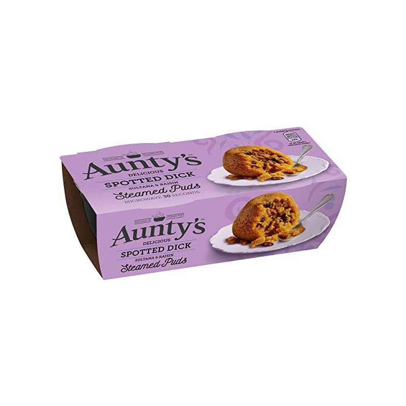 AUNTY'S SPOTTED DICK BUDINO (2 X 100G)