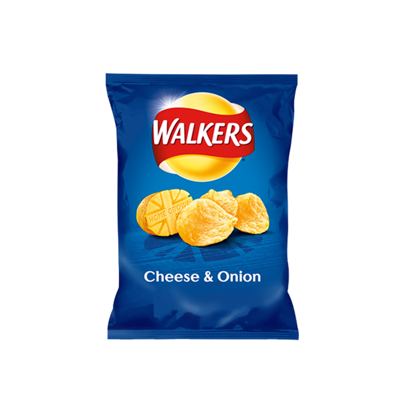 WALKERS CHEESE & ONION 80G