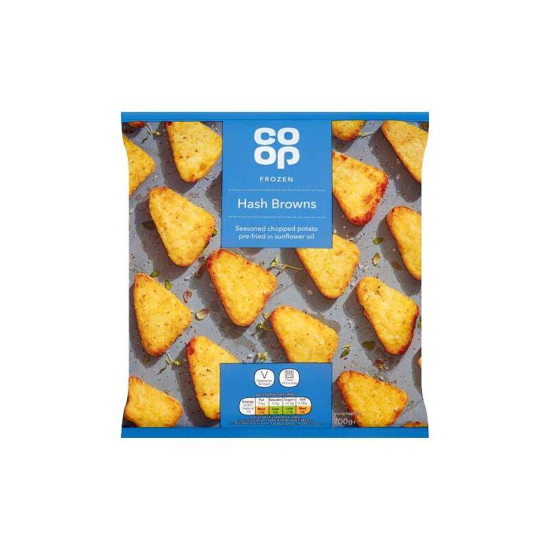 COOP HASH BROWNS FRITTELLE DI PATATE 700g