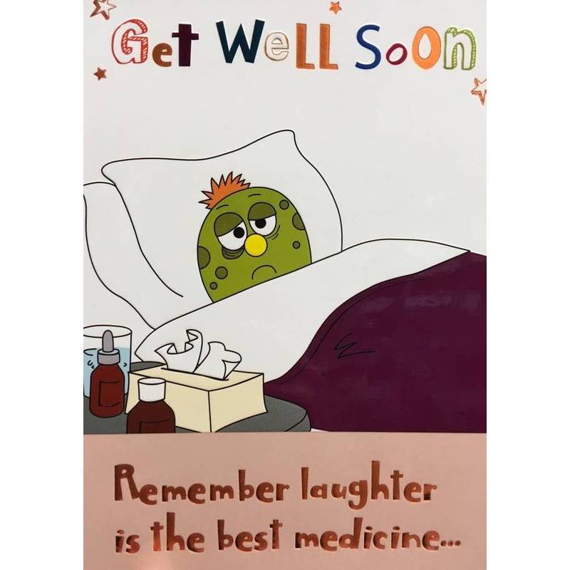 GREETING CARD - GET WELL SOON 