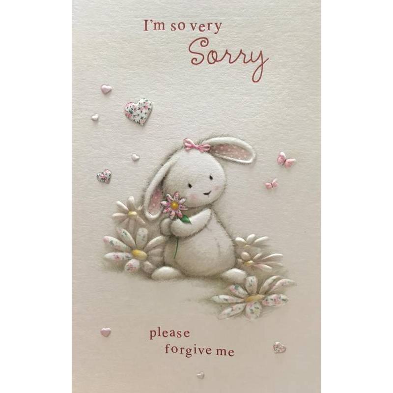 GREETING CARD - I'M SO VERY SORRY