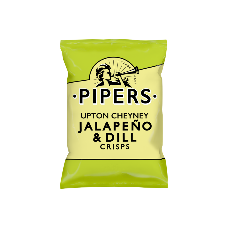PIPERS CRISPS JALAPENO & DILL 40G