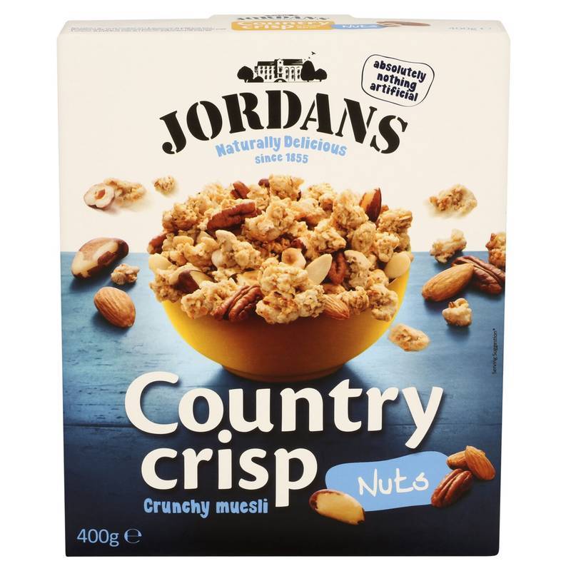 JORDANS COUNTRY CRISP NUTS 400G