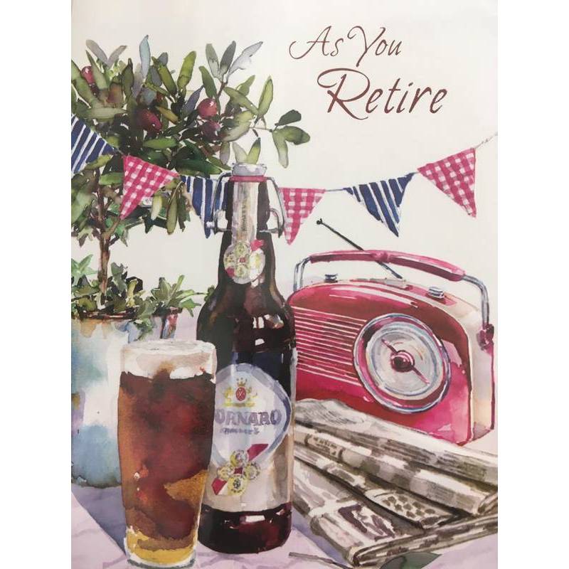 GREETING CARD - AS YOU RETIRE