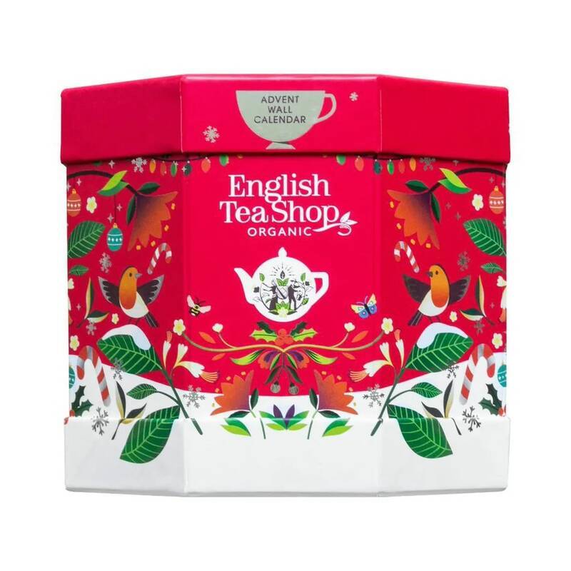 ENGLISH TEA SHOP HANGING ADVENT CALENDAR 50G