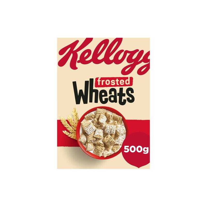 KELLOGG'S FROSTED WHEATS  500G