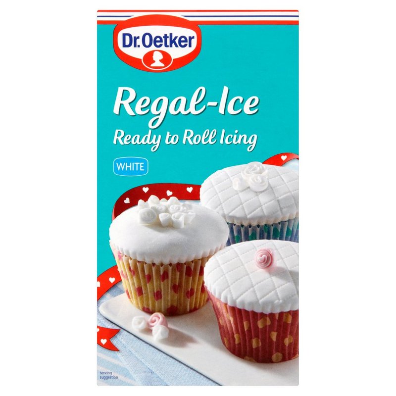 DR OETKER REGAL-ICE READY TO ROLL ICING WHITE 454G
