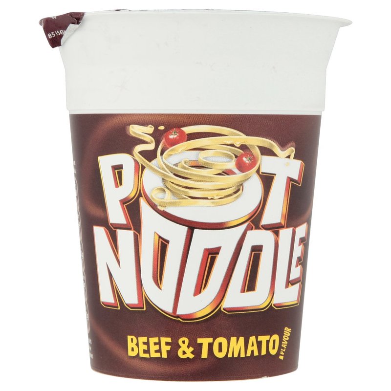 POT NOODLE BEEF & TOMATO 90G best by 01/2022