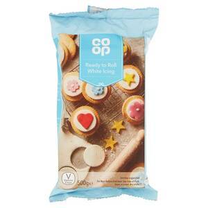 COOP READY TO ROLL WHITE ICING 500g