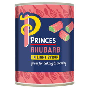 PRINCE'S RHUBARB IN LIGHT SYRUP 540G 