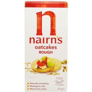 NAIRNS ROUGH OATCAKES 291g best by 23/09/2023