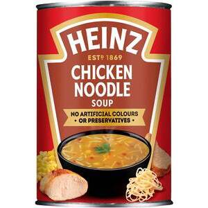 HEINZ CHICKEN AND NOODLE SOUP 400G