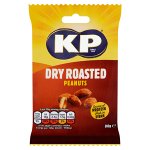 KP DRY ROASTED NUTS 65G best by 10/09/2022