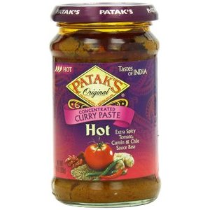 PATAK'S EXTRA HOT CURRY PASTE 283g