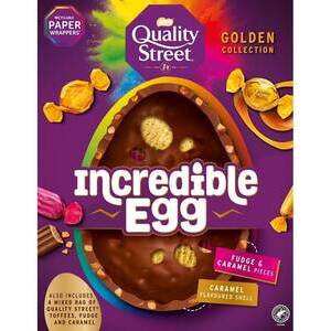 QUALITY STREET GOLDEN COLLECTION INCREDIBLE EASTER EGG