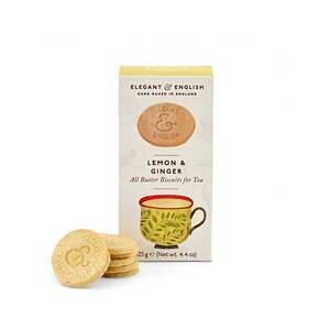 ARTISAN BISCUITS ginger and lemon 125G 