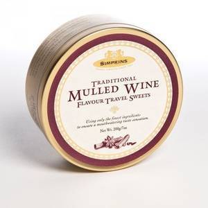 CHRISTMAS - SIMPKINS MULLED WINE CANDIES 200G