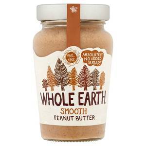 WHOLE EARTH ORGANIC PEANUT BUTTER SMOOTH 227G