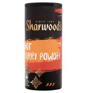 SHARWOOD'S HOT CURRY POWDER 102G
