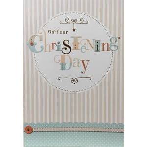 GREETING CARD - ON YOUR CHRISTENING DAY