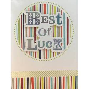 GREETING CARD - BEST OF LUCK