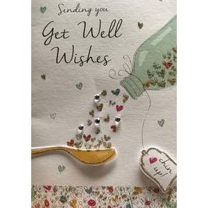 GREETING CARD - GET WELL WISHES