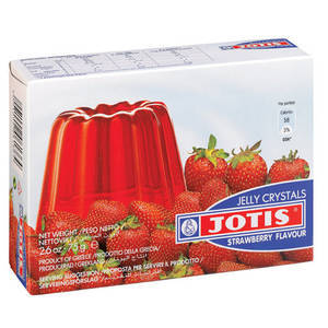 JOTIS STRAWBERRY JELLY CRYSTALS 75G
