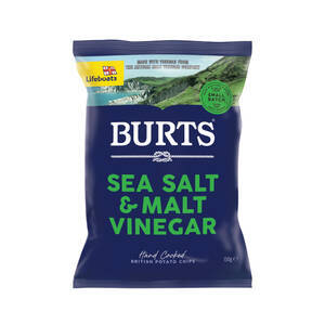 BURTS SALT AND VINEGAR CHIPS 150G