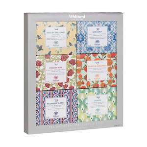 WHITTARD DISCOVERY COLLECTION OF 6 LOOSE LEAF TEAS best by 12/11/2022