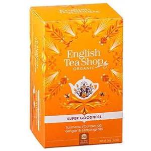 ENGLISH TEA SHOP TURMERIC, GINGER AND LEMONGRASS HERBAL TEA 20S