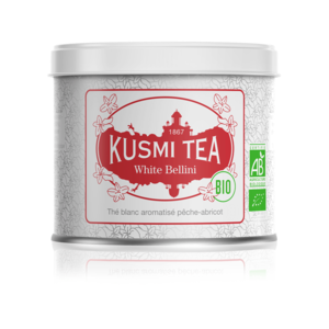 KUSMI LOOSE WHITE TEA WHITE BELLINI 100G best by 01/2023