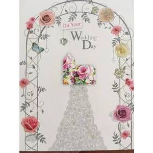 GREETING CARD - ON YOUR WEDDING DAY