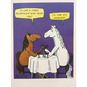 GREETING CARD - STABLE RELATIONSHIP