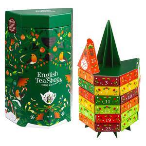 ENGLISH TEA SHOP CHRISTMAS TREE ADVENT CALENDAR 50G