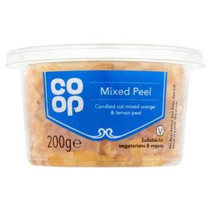 COOP MIXED FRUIT AND PEEL 200G