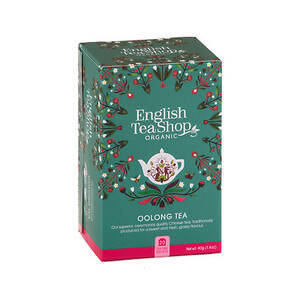 ENGLISH TEA SHOP OOLONG ORGANIC 20 TEABAGS 40G