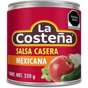 LA COSTENA SALSA CASERA MEXICANA SAUCE 220G