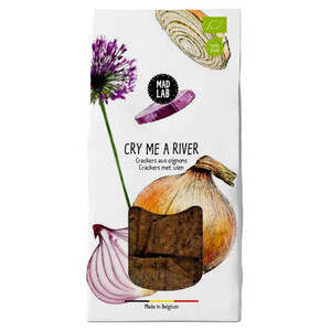 MAD LAB CRY ME A RIVER ONION CRACKERS 110G
