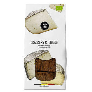 MAD LAB CRACKERS & CHEESE 110G