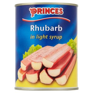PRINCE'S RHUBARB IN LIGHT SYRUP 540G 