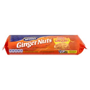 MCVITIES GINGER NUTS 250G 