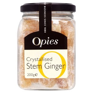 OPIES CRYSTALLIZED GINGER 200G