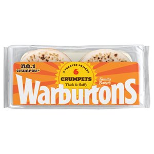 WARBURTON CRUMPETS (6)